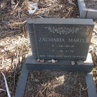 MARELE Zacharia 1921-1973
