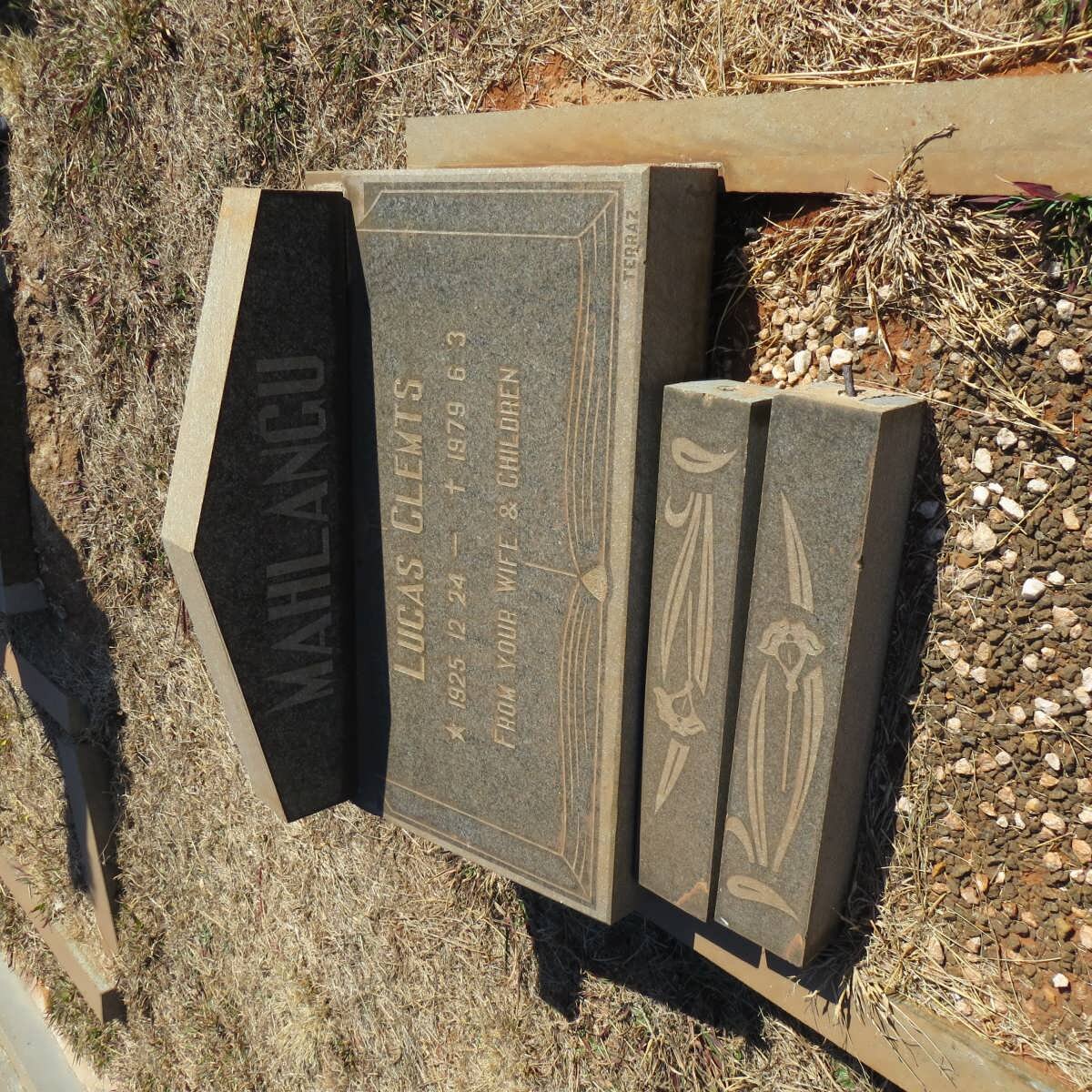 MAHLANGU Lucas Clemts 1925-1979