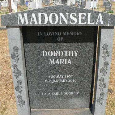 MADONSELA Dorothy Maria 1957-2010