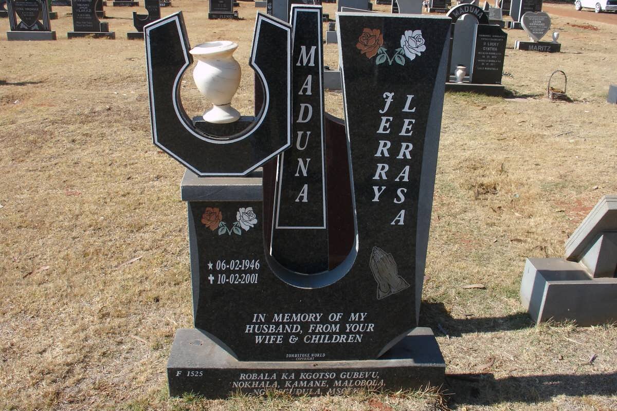 MADUNA Jerry Lerasa 1946-2001