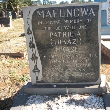 MAFUNGWA Patricia Mkase 1913-1970