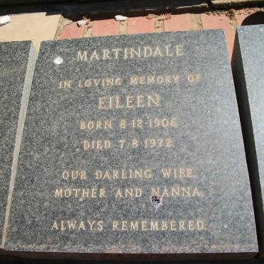 MARTINDALE Eileen 1906-1972