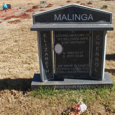 MALINGA Elizabeth Cherrol 1983-2007