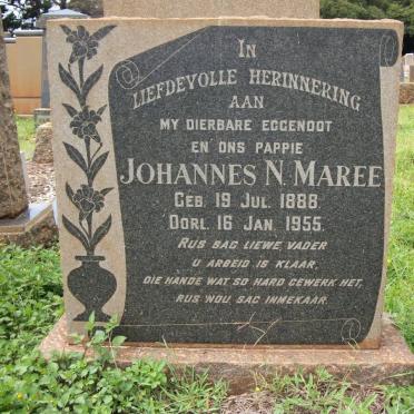 MAREE Johannes N. 1888-1955