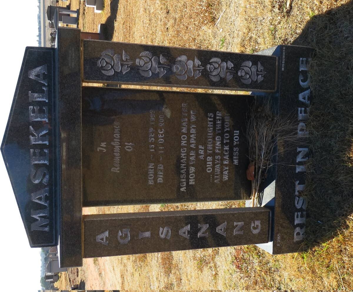 MASEKELA Agisanang 19?9-2004