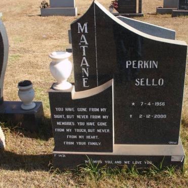 MATANE Perkin Sello 1956-2000