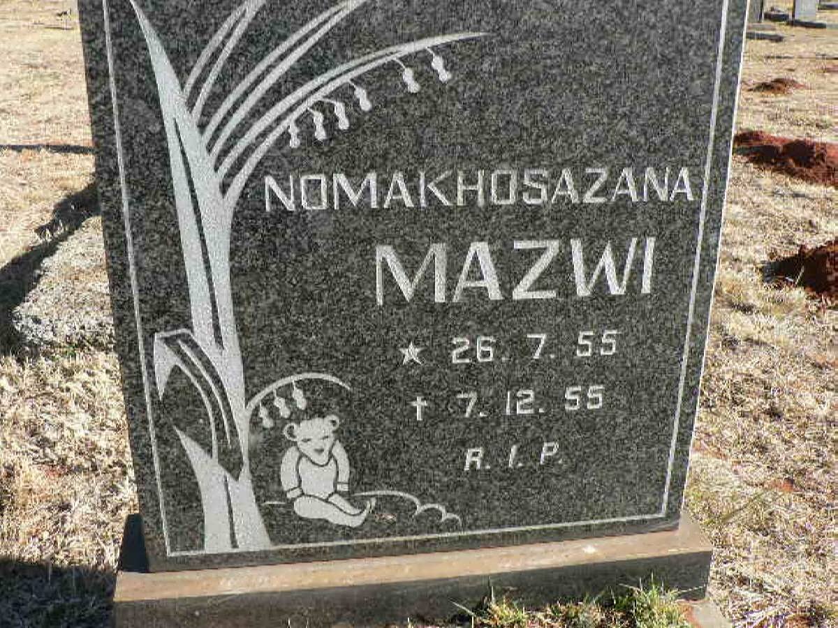 MAZWI Nomakhosazana 1955-1955