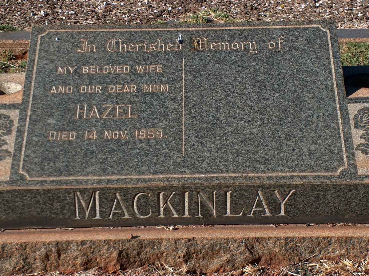 MACKINLAY Hazel -1959