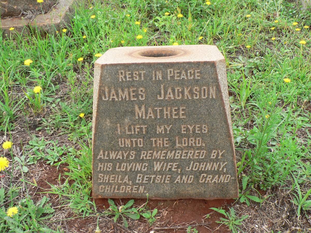 MATHEE James Jackson