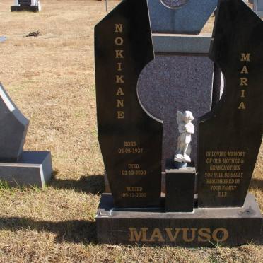 MAVUSO Nokikane 1937-2000 &amp; Maria