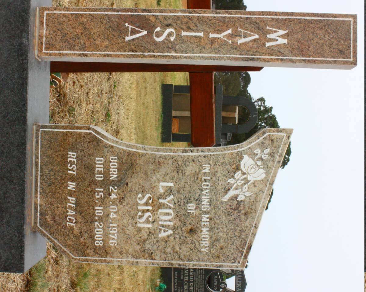 MAYISA Lydia Sisi 1976-2008