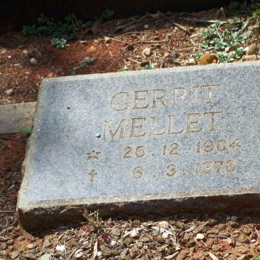 MELLET Gerrit 1904-1978