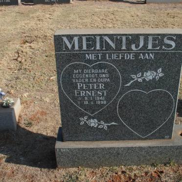 MEINTJES Peter Ernest 1941-1998