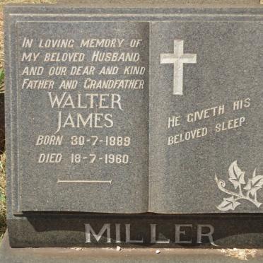 MILLAR Walter James 1889-1960