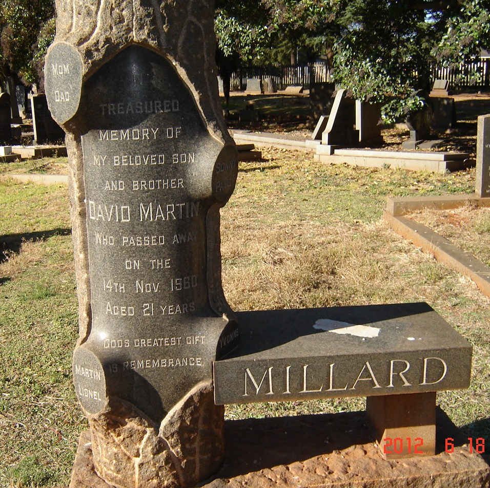 MILLARD David Martin -1960