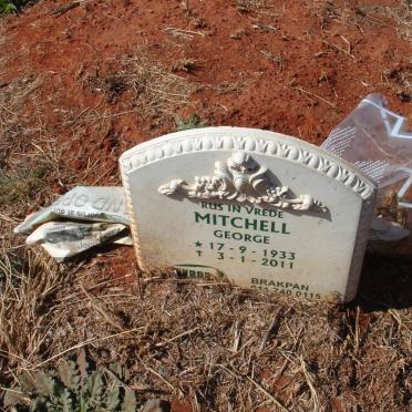 MITCHELL George 1933-2011