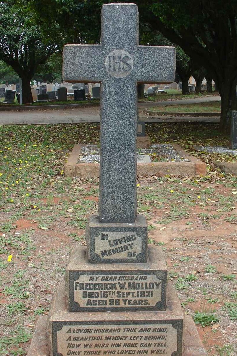 MOLLOY Frederick W. -1931