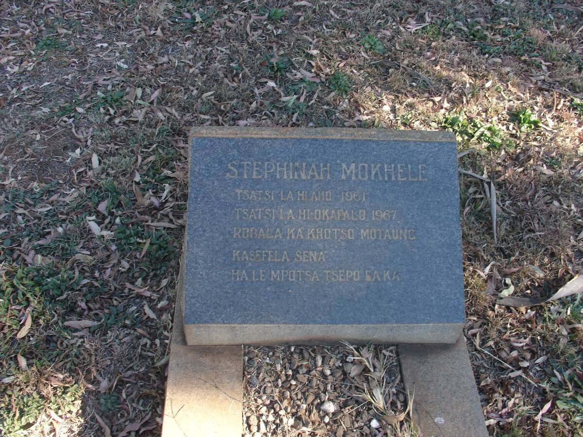 MOKHELE Stephinah 1961-1967
