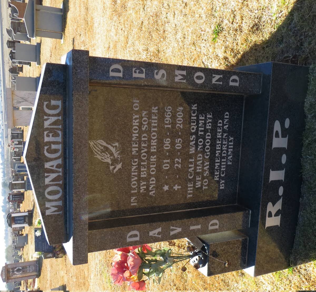 MONAGENG David Desmond 1966-2004