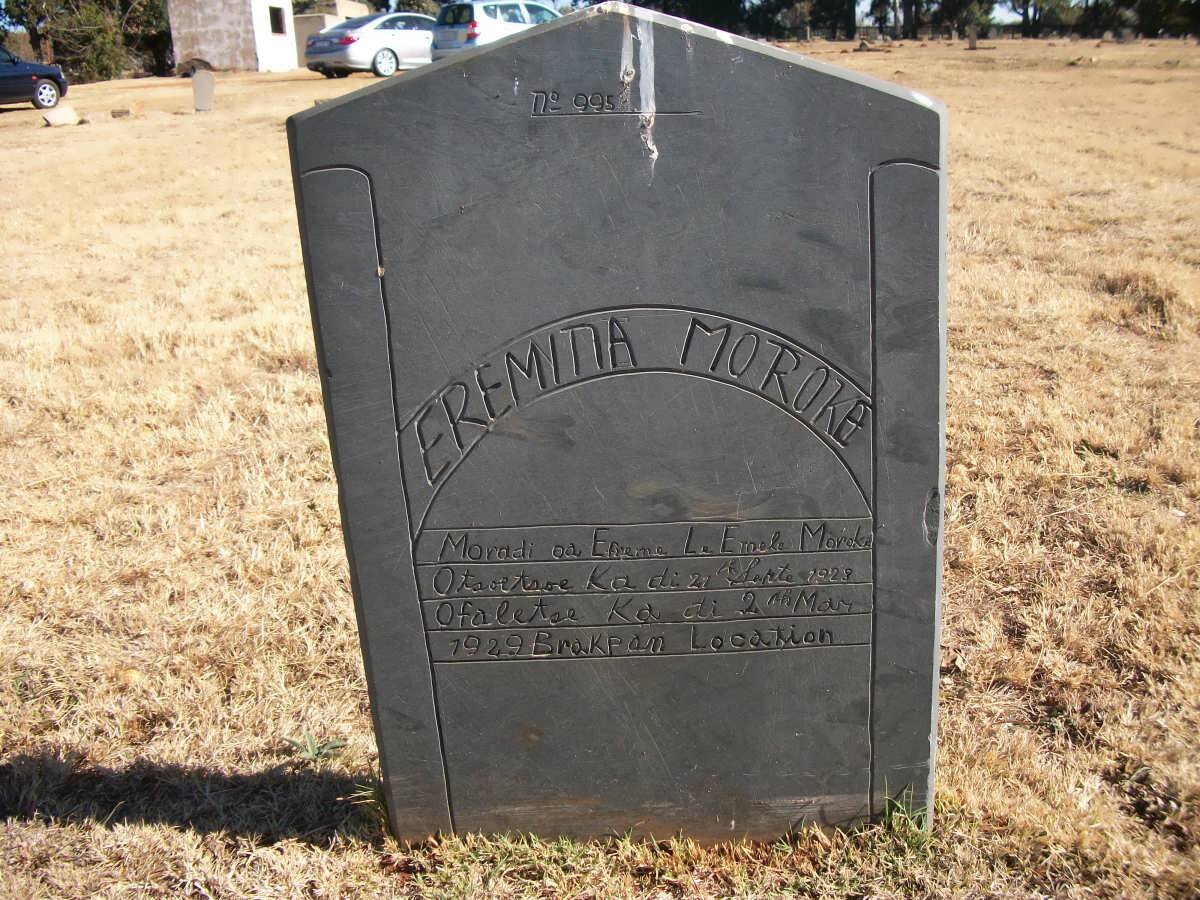 MOROKE Eremitia 192?-1929