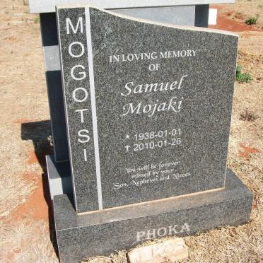 MOGOTSI Samuel Mojaki 1938-2010