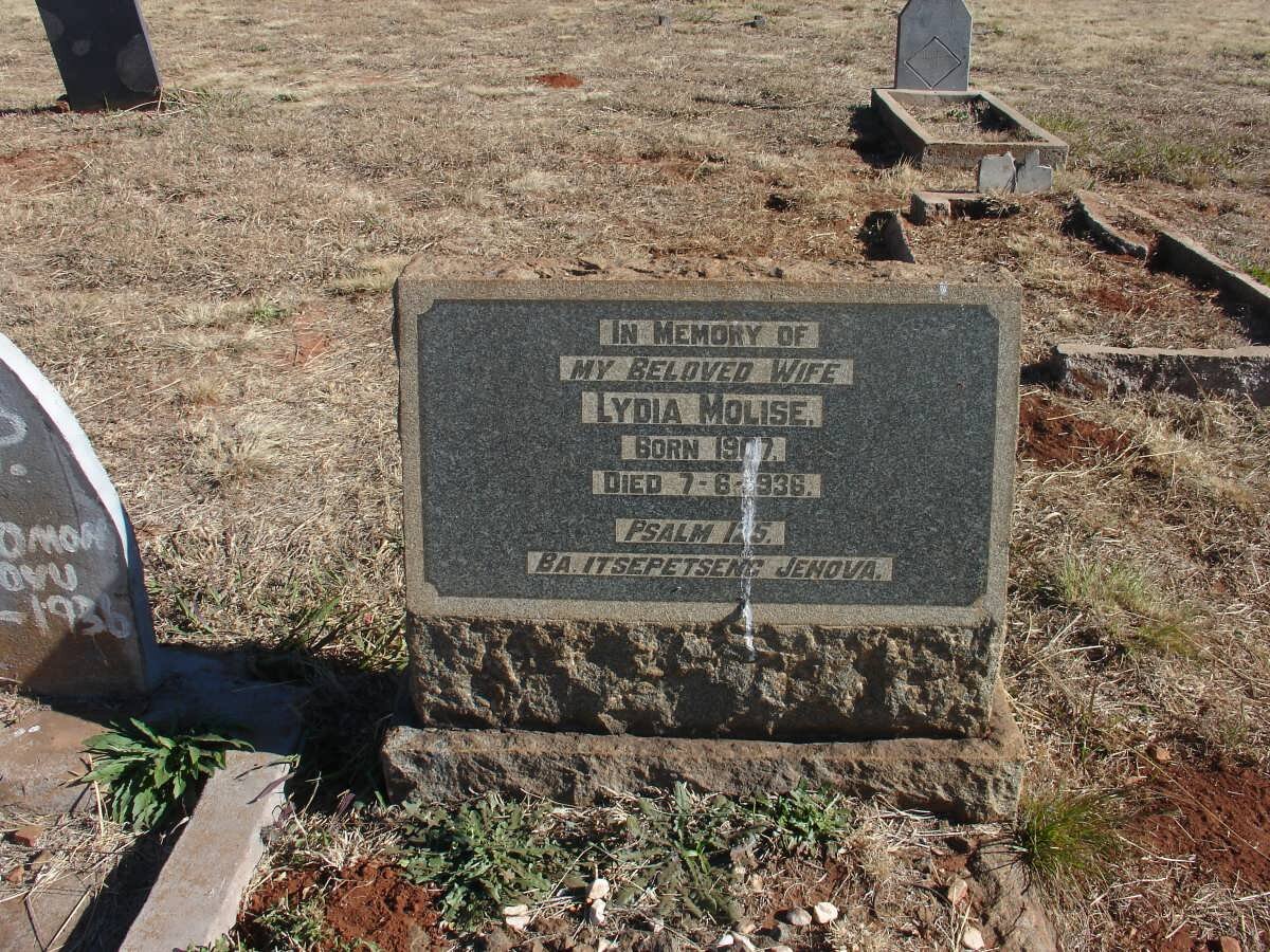 MOLISE Lydia 1907-1936