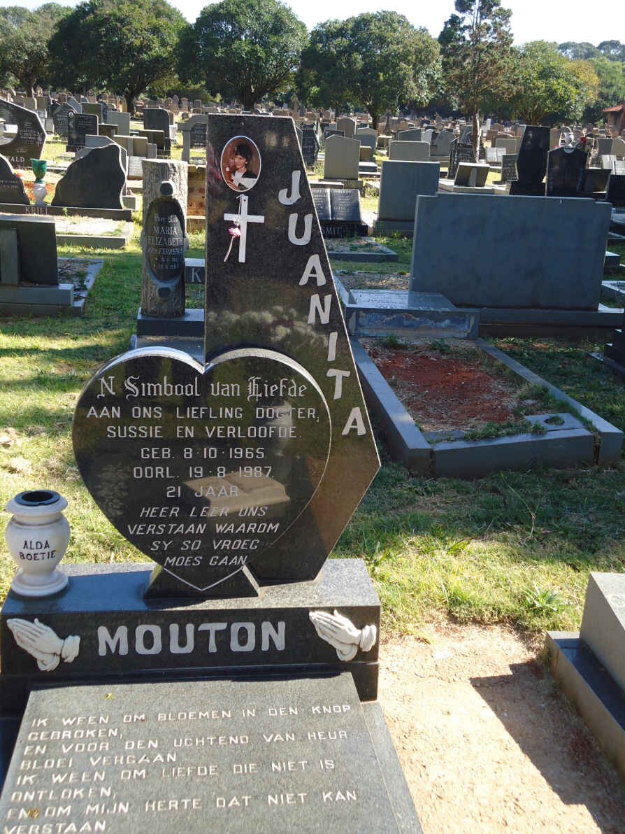 MOUTON Juanita 1965-1987