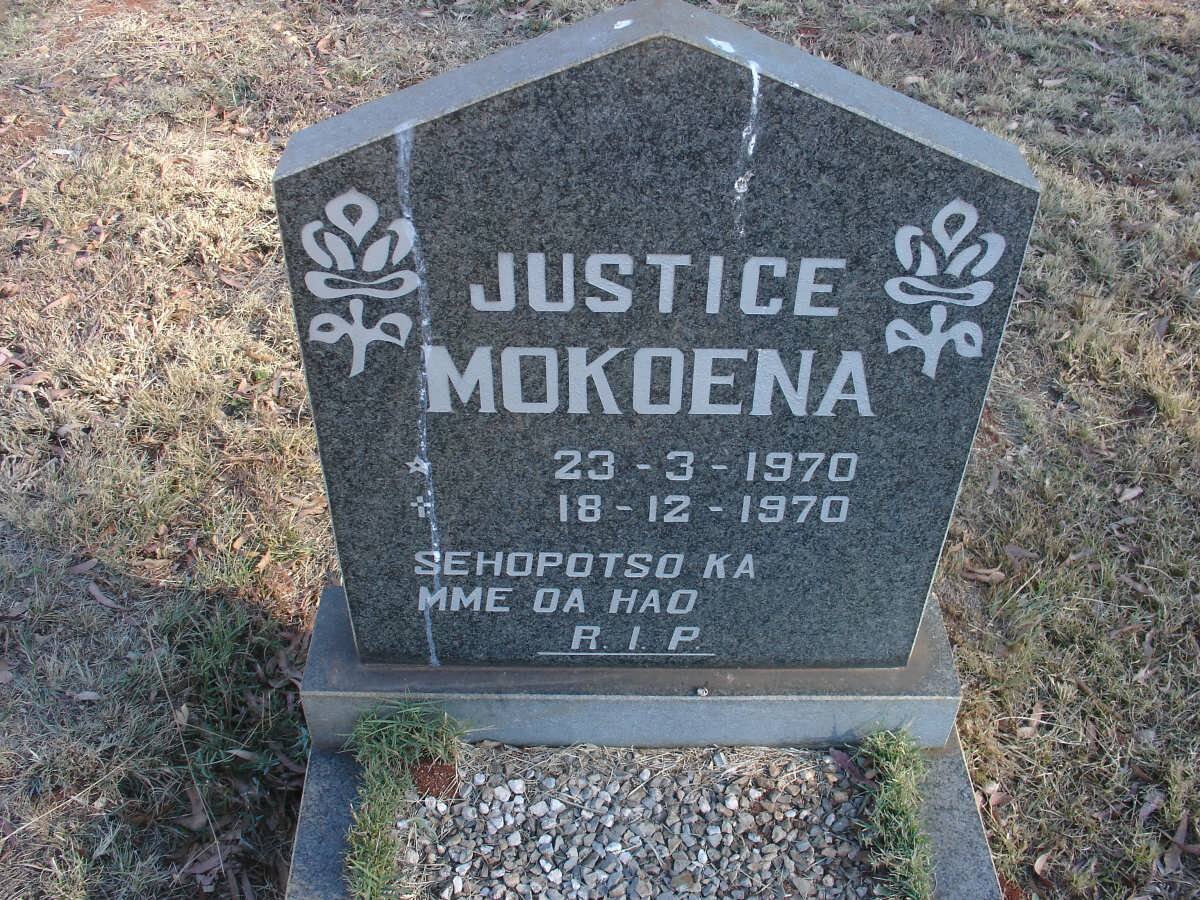 MOKOENA Justice 1970-1970