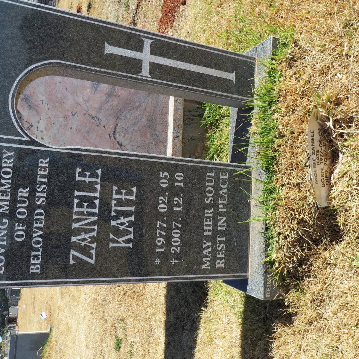 MOLEFE Zanele Kate 1977-2007