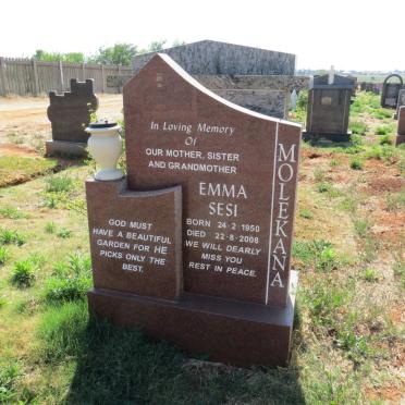 MOLEKANA Emma Sesi 1950-2008