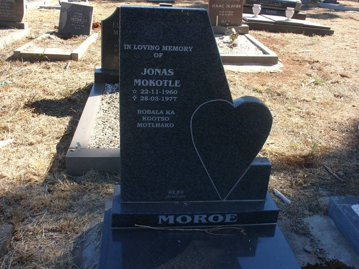 MOKOTLE Jonas 1960-1977