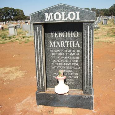 MOLOI Teboho Martha 1982-2011