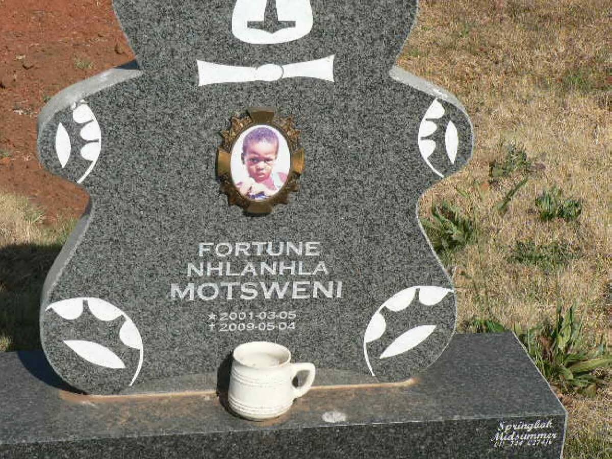 MOTSWENI Fortune Nhlanhla 2001-2009