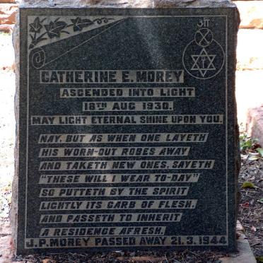 MOREY Catherine E. -1930 :: MOREY J.P. -1944