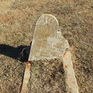 MOROKE Francina 1955-1956