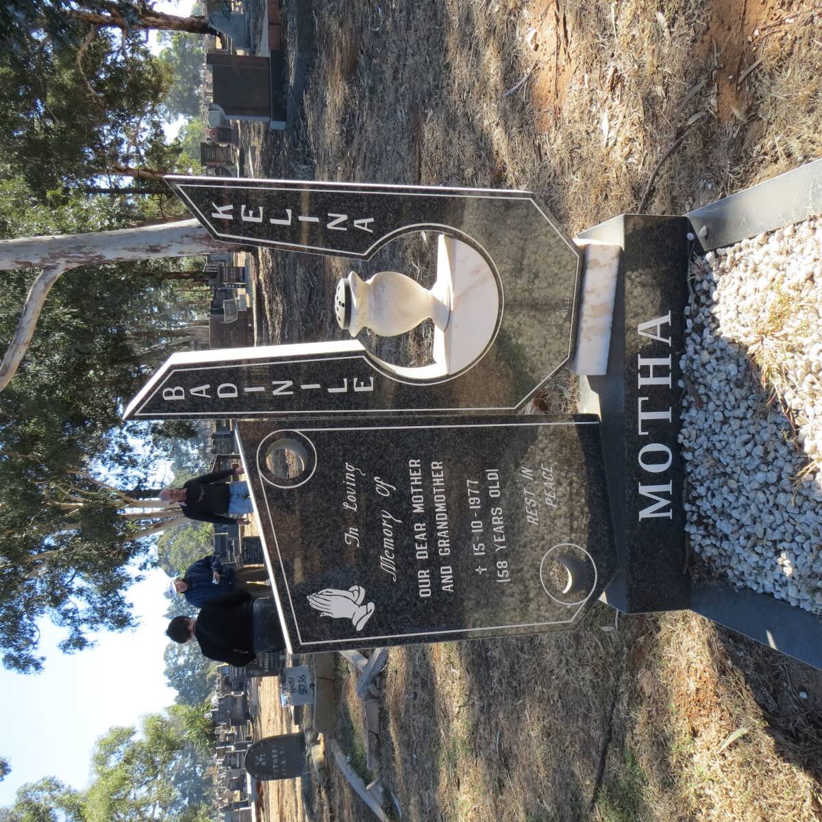 MOTHA Badinile Kelina -1977