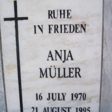 MÜLLER Anja 1970-1995