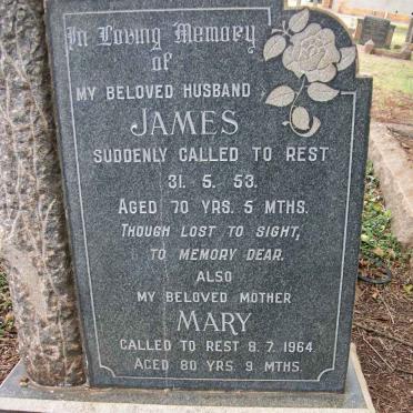 MUIR James -1953 &amp; Mary -1964