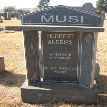 MUSI Herbert Andries 1964-1999