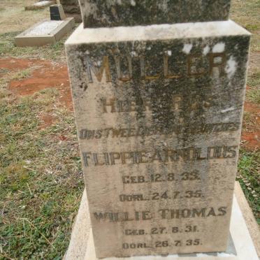 MULLER Willie Thomas 1931-1935 :: MULLER Flippie Arnoldus 1933-1935