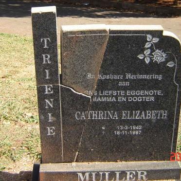 MULLER Cathrina Elizabeth 1942-1997