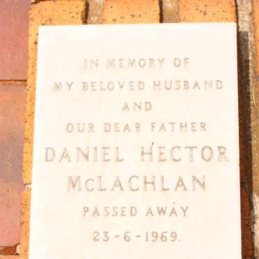 McLACHLAN Daniel Hector -1969