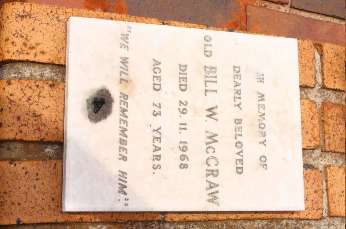 McCRAW Bill W. -1968