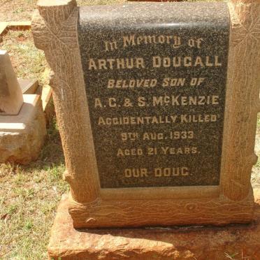 McKENZIE Arthur Dougall -1933