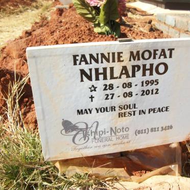 NHLAPHO Fannie Mofat 1995-2012