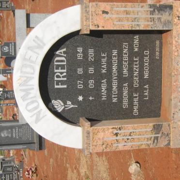 NKABINDE Freda 1941-2011