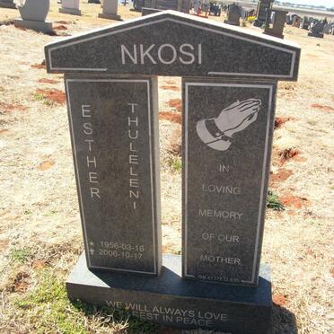 NKOSI Esther Thuleleni 1956-2006