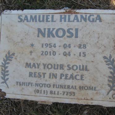 NKOSI Samuel Hlanga 1954-2010