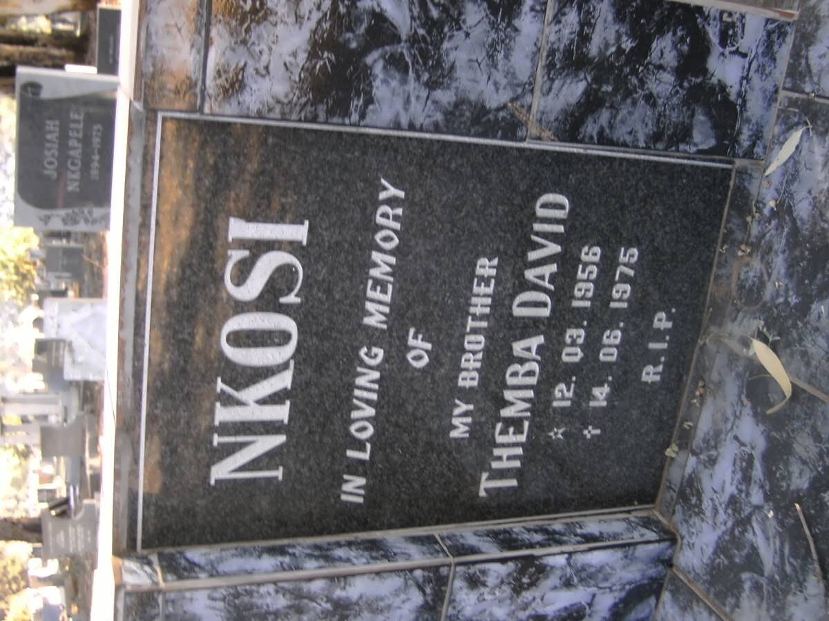 NKOSI Themba David 1956-1975