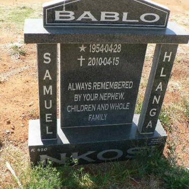 NKOSI Bablo Samuel Hlanga 1954-2010